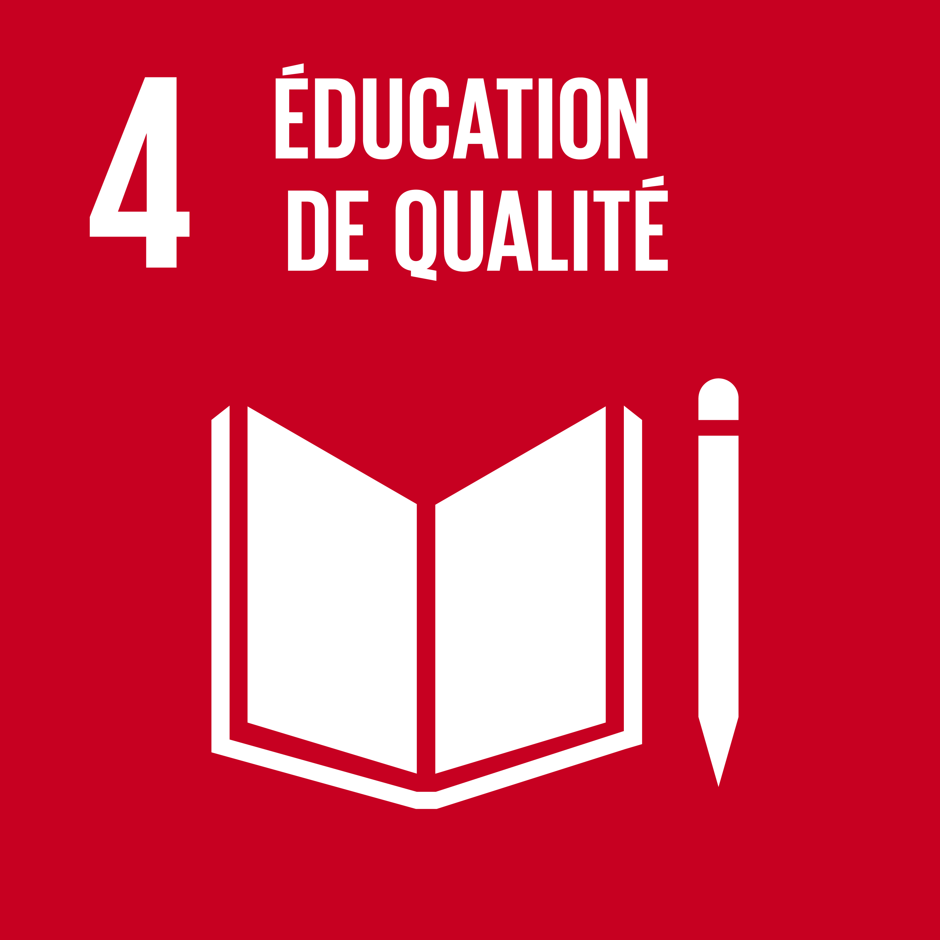 Objectif 4 : Assurer l’accès de tous à une éducation de qualité, sur un pied d’égalité, et promouvoir les possibilités d’apprentissage tout au long de la vie