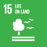 Goal 15: Sustainably manage forests, combat desertification, halt and reverse land degradation, halt biodiversity loss