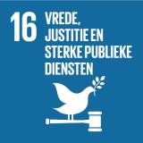 Goal 16: Vrede, veiligheid en sterke publieke diensten 